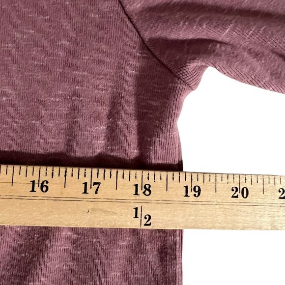 Duluth Trading Maroon‎ Heather Short-Sleeve Cotton Crewneck T-Shirt Size L - Picture 5 of 10